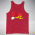 Believe Intersex Pride Flag Jingle Bell Premium Tank Top - Red